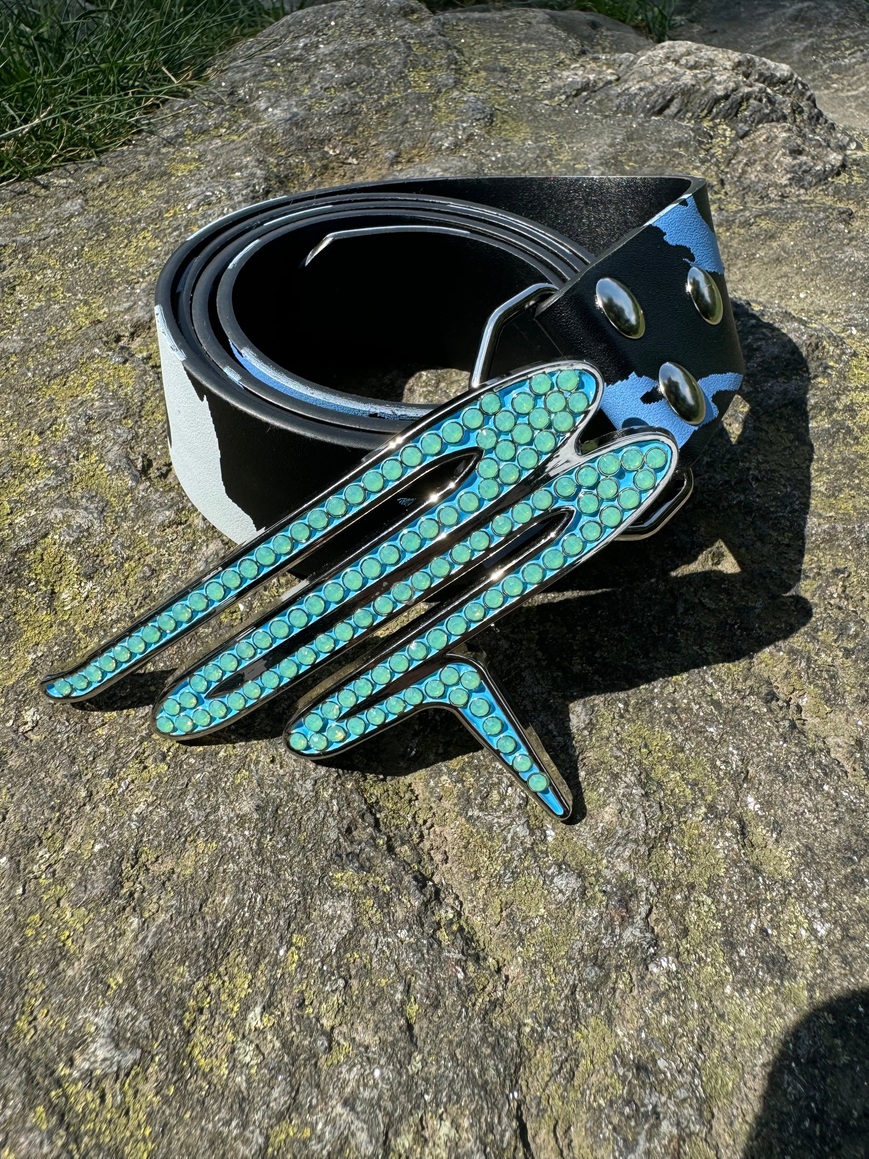 Blue Tiger Camo Belts